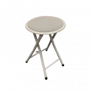 TABURETE PLEGABLE GRIS