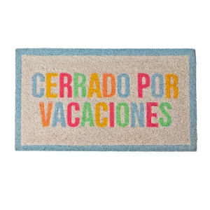 FELPUDO CERRADO POR VACACIONES