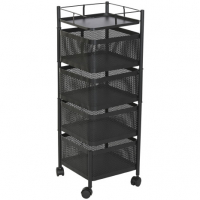 MUEBLE AUXILIAR METAL 5 CESTAS